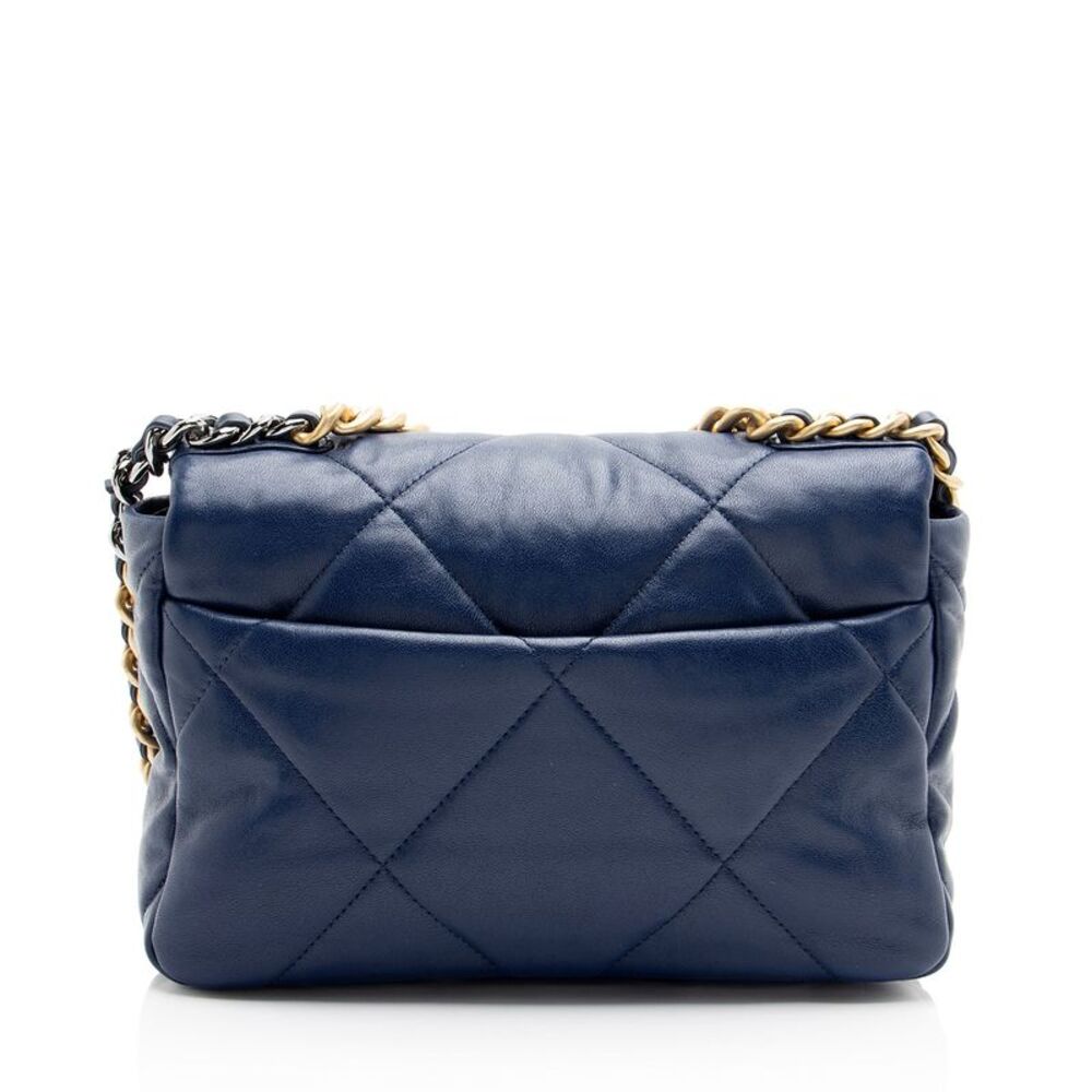 Chanel Lambskin 19 Medium Flap Shoulder Bag - Picture 3 of 10
